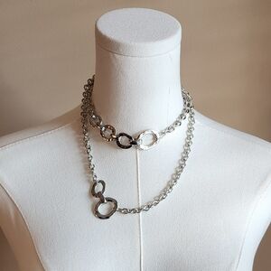 Silvertone Chain Necklace